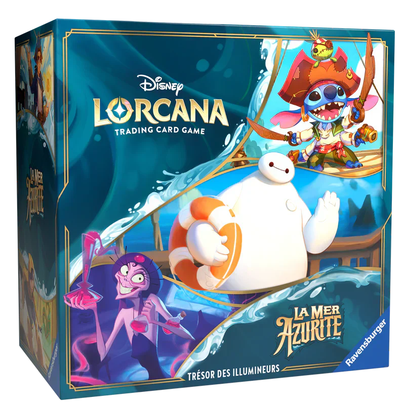 Jeu de cartes Lorcana - Trove Pack S1V6 - La Mer Azurite (scellé)