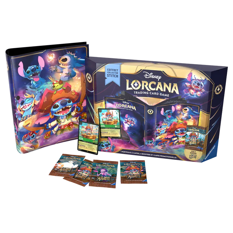 Jeu de cartes Lorcana - Coffret cadeau S1V6 - La Mer Azurite (scellé)