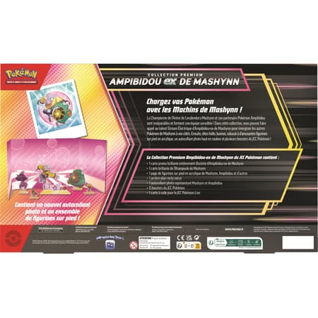 Jeu de cartes Pokémon - Collection Premium Ampibidou-ex - FR [SCELLÉ]