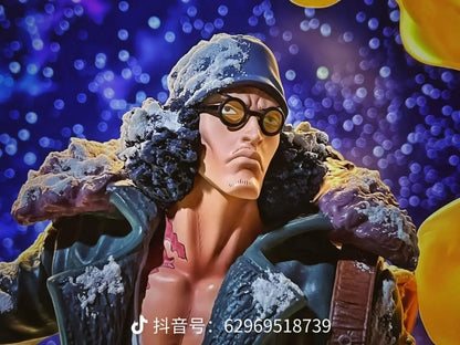 Figurine One Piece - Aokiji Kuzan "vélo"