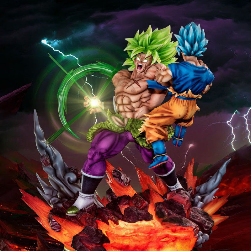 Figurine Dragon Ball - Broly vs Son Goku - Anime Town