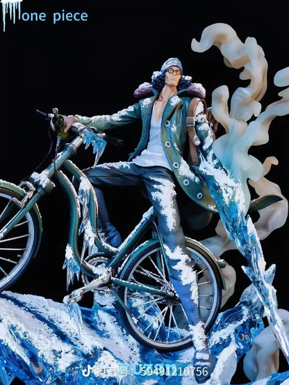Figurine One Piece - Aokiji Kuzan "vélo"