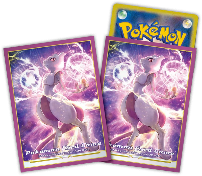Jeu de carte Pokémon - 64 Sleeves Mewtwo