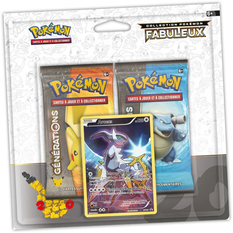 Jeu de carte Pokémon - Duopack Génération Tortank/Dracaufeu (scellé)