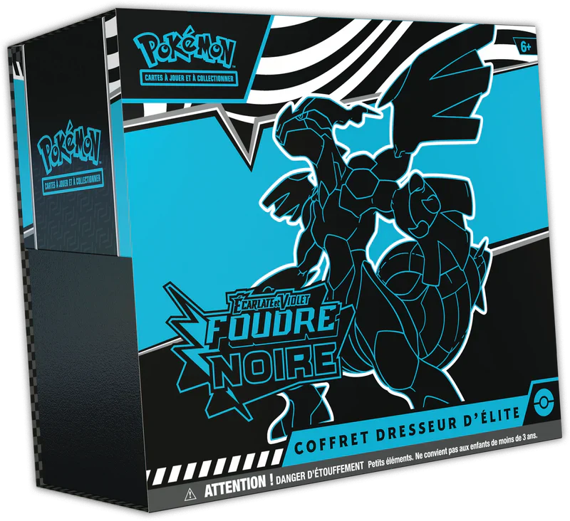 Jeu de cartes Pokémon - [SCELLE] Elite Trainer Box EV10.5 - Foudre Noire [FR]