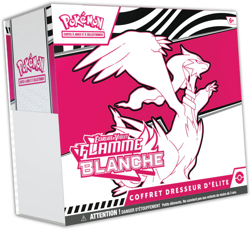 Jeu de cartes Pokémon - [SCELLE] Elite Trainer Box EV10.5 - Flamme Blanche [FR]