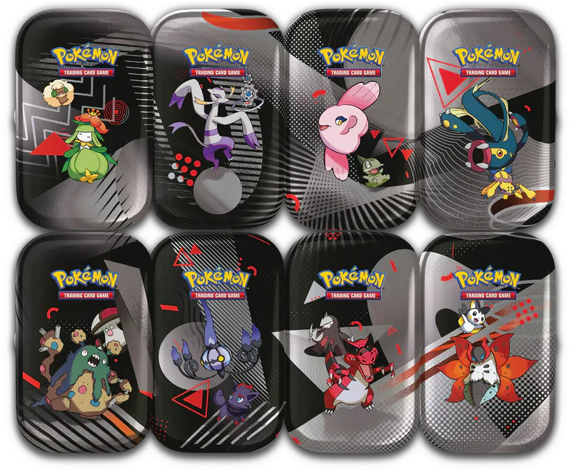 Jeu de cartes Pokémon - [SCELLE] Lot de 4 Mini Tins - EV10.5 [FR]