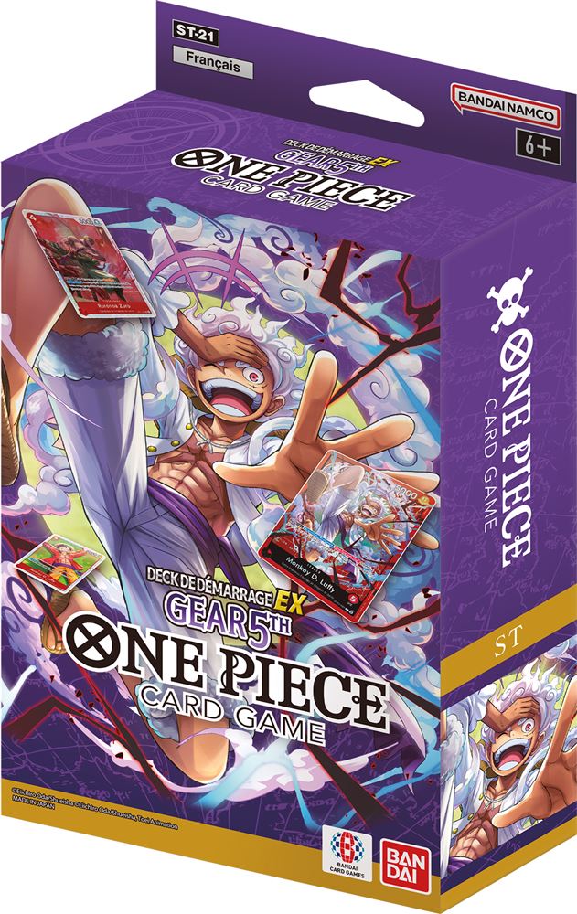 Jeu de cartes One Piece - Starter Deck 21 Gear 5