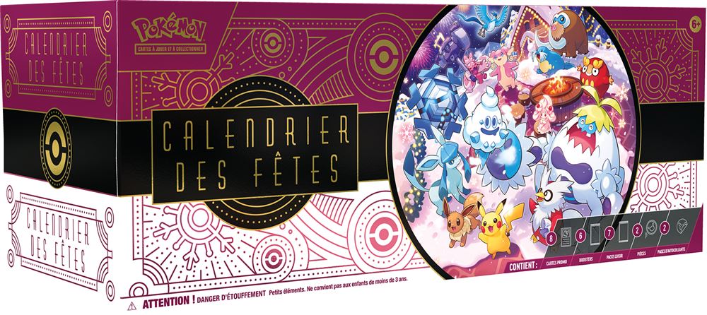 Jeu de cartes Pokémon - [SCELLE] Calendrier des fêtes 2025 (de l'avent) [FR]