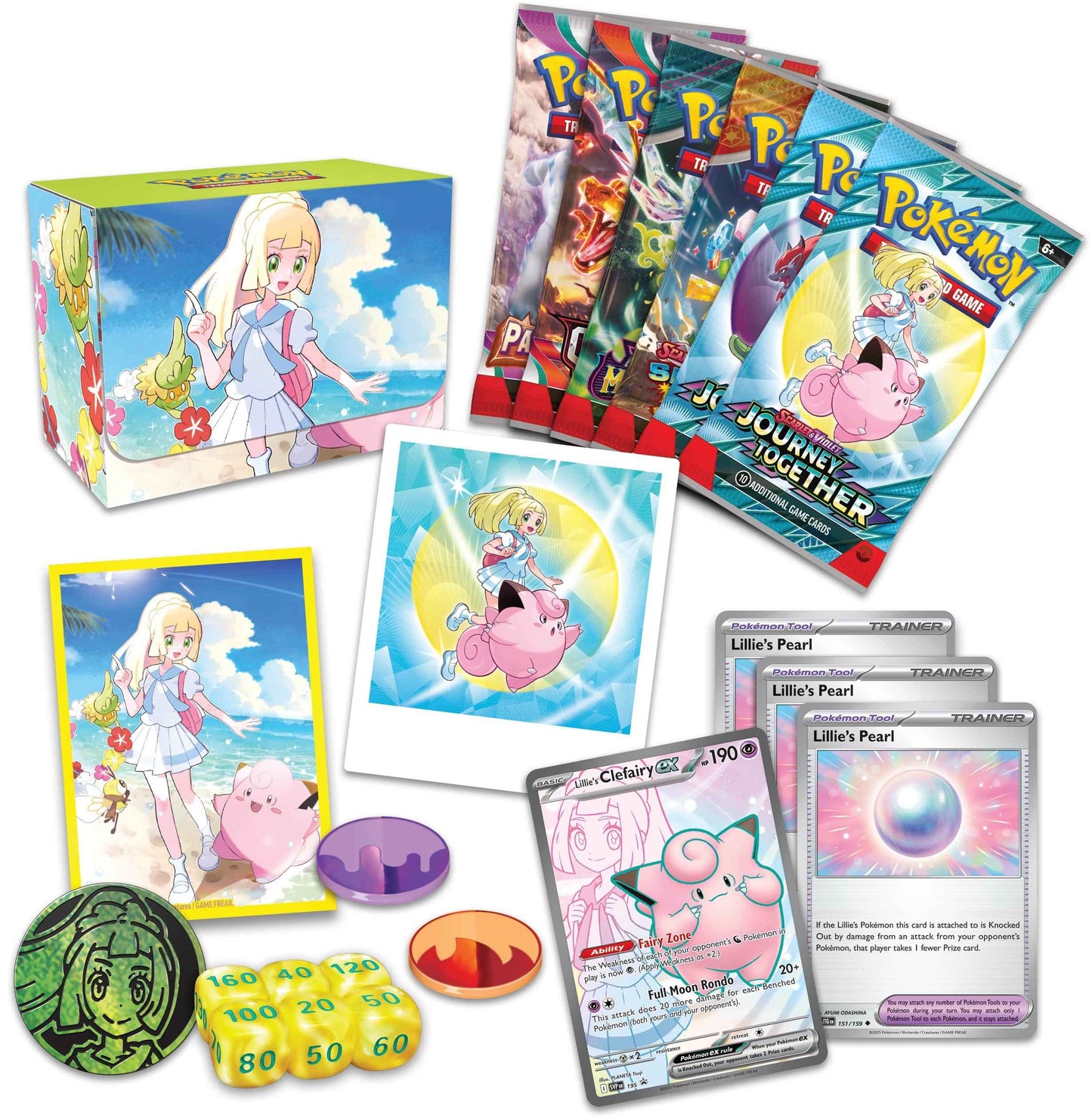 Jeu de cartes Pokémon - Collection Tournoi Premium - Lilie - FR [SCELLÉ]