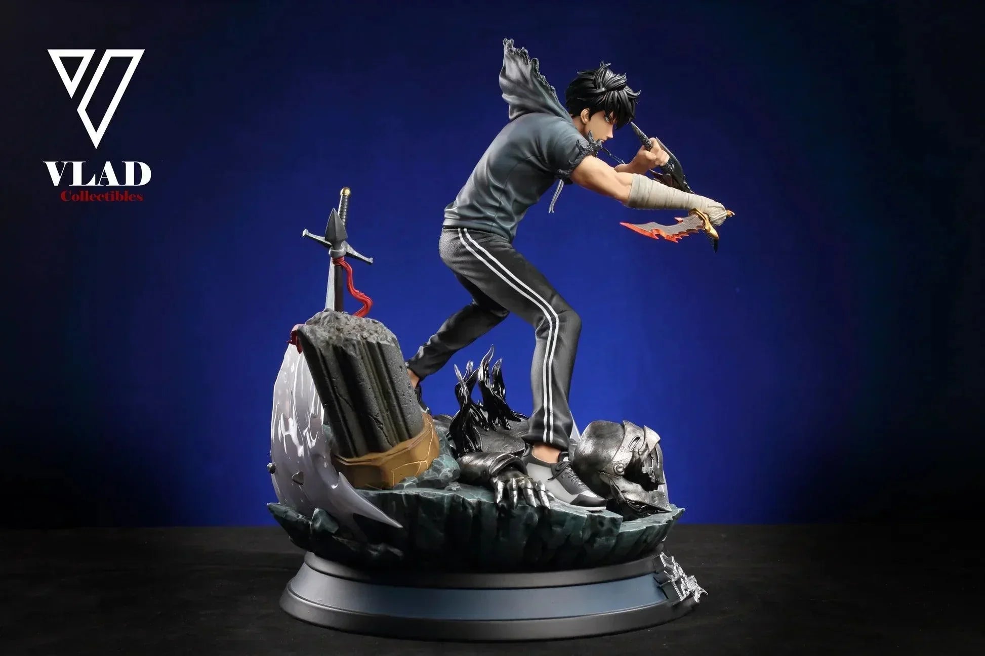 Figurine Solo Leveling - Sung Jin Woo garde - Anime Town