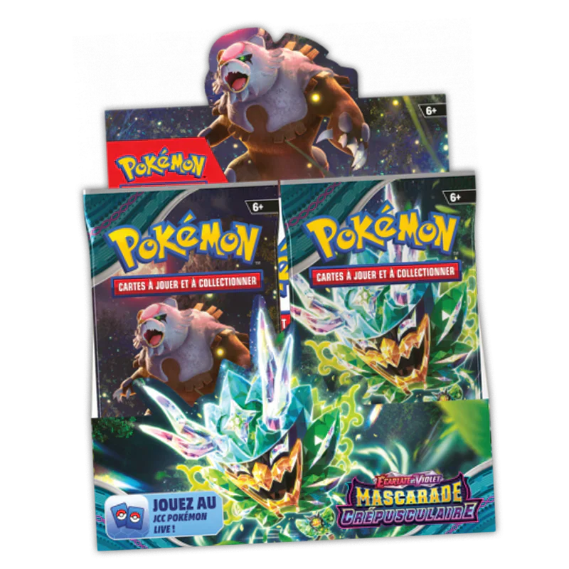 Jeu de cartes Pokémon - Display EV06 - Mascarade Crépusculaire (scellé)
