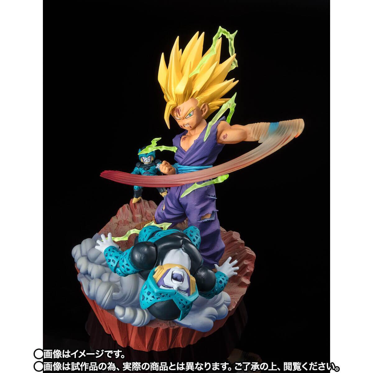 Figurine Dragon Ball - Son Gohan vs Cell Jr - Anime Town