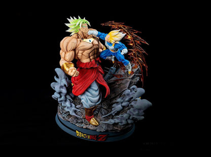 Figurine Dragon Ball - Broly vs Vegeta - Anime Town