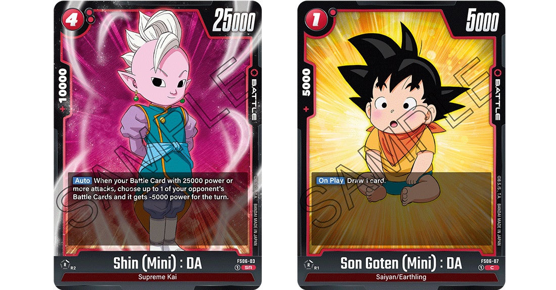 Jeu de cartes Dragon Ball Fusion World - Starter Deck Goku Mini scellés