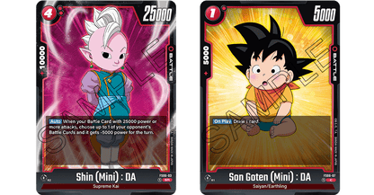 Jeu de cartes Dragon Ball Fusion World - Starter Deck Goku Mini scellés