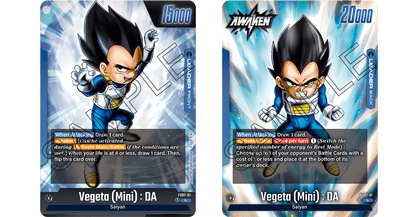 Jeu de cartes Dragon Ball Fusion World - Starter Deck Vegeta Mini scellés