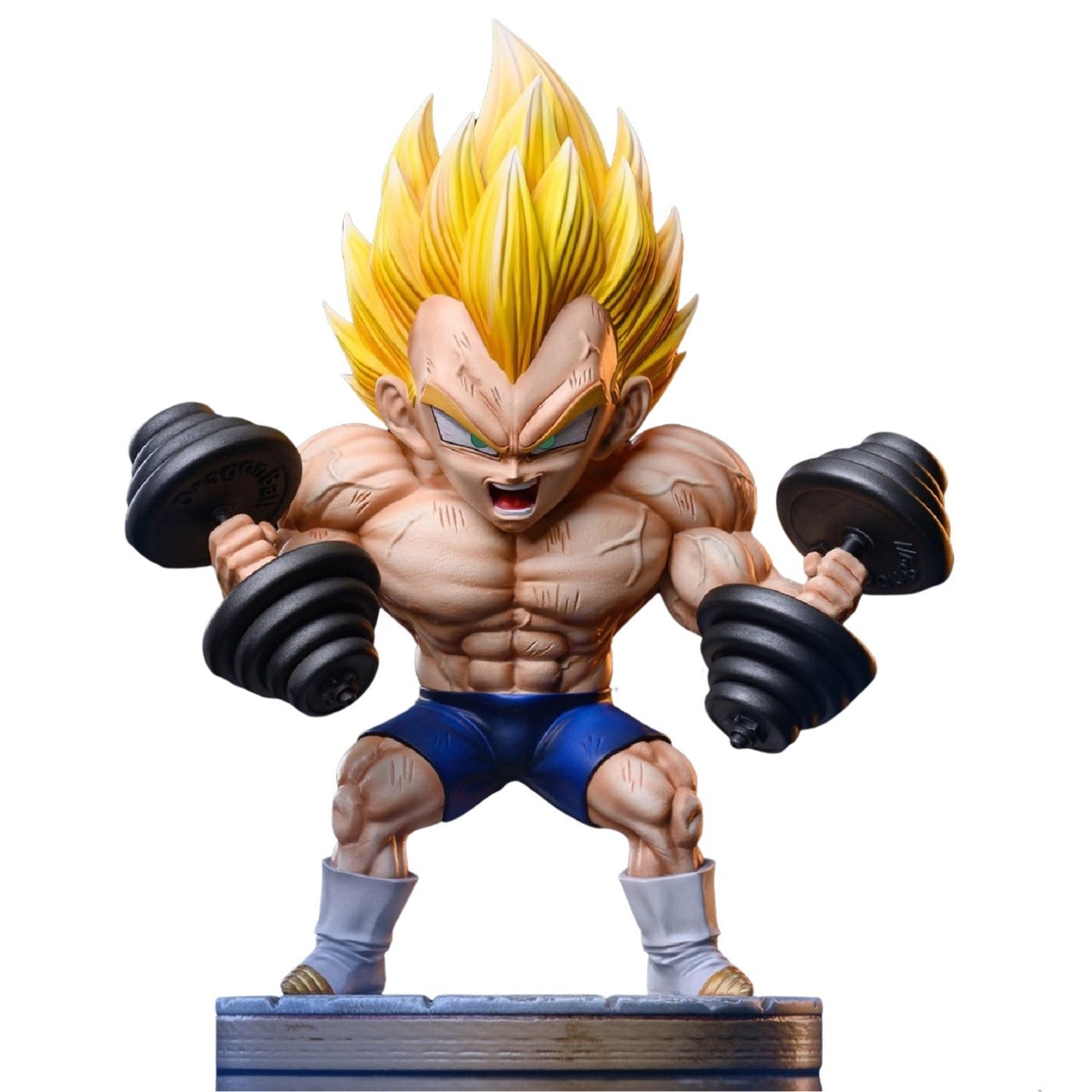 Figurine Dragon Ball Z - Vegeta "Haltères"