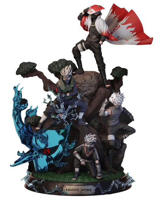 Figurine Naruto - Kakashi Hatake : L'Évolution du Ninja Copieur