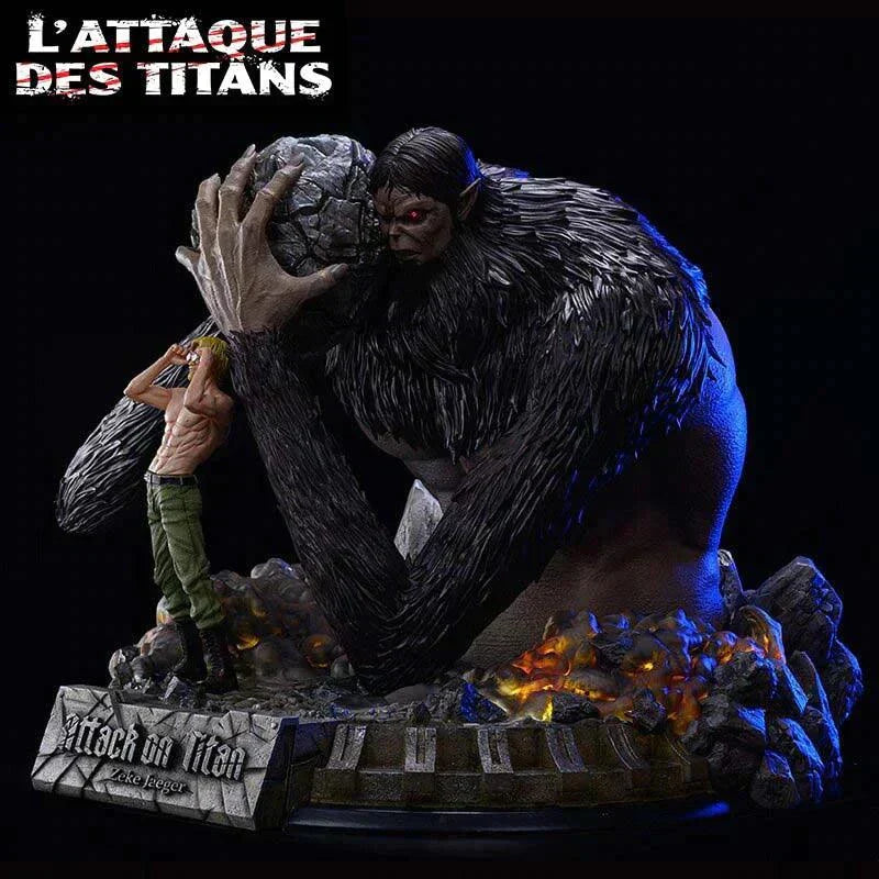 Figurine Attaque Des Titans - Titan Bestial / Sieg - Anime Town