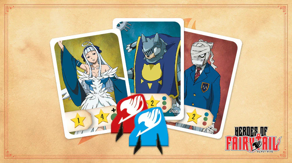 Jeu de société Fairy Tail - HEROES OF FAIRY TAIL