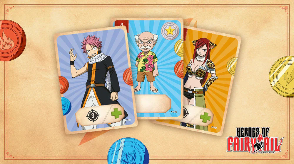Jeu de société Fairy Tail - HEROES OF FAIRY TAIL