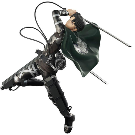 Figurine Attaque des Titans - Levi Ackerman Le Soldat Ultime en Action - Anime Town