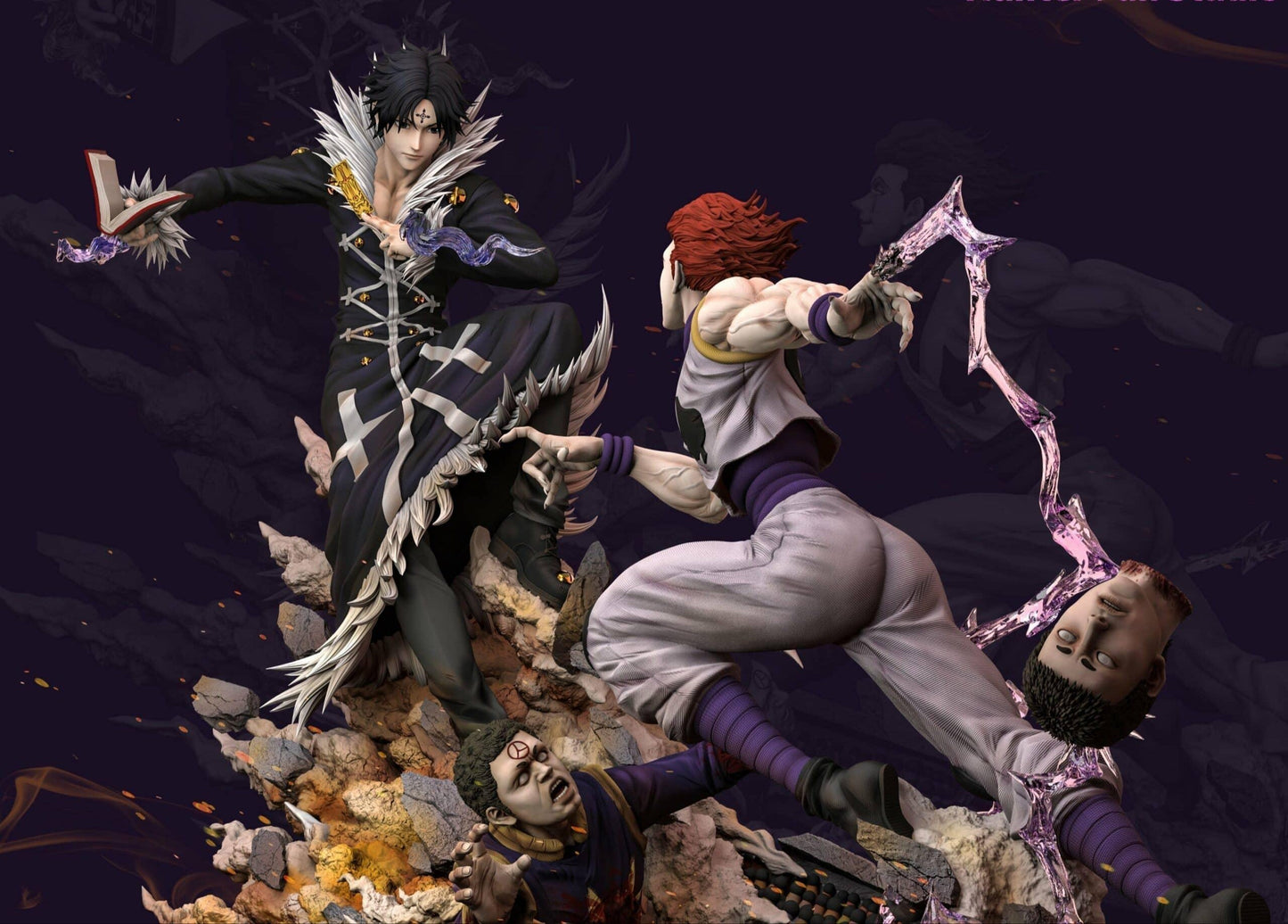 Figurine Hunter x Hunter - Chrollo vs Hisoka - Anime Town