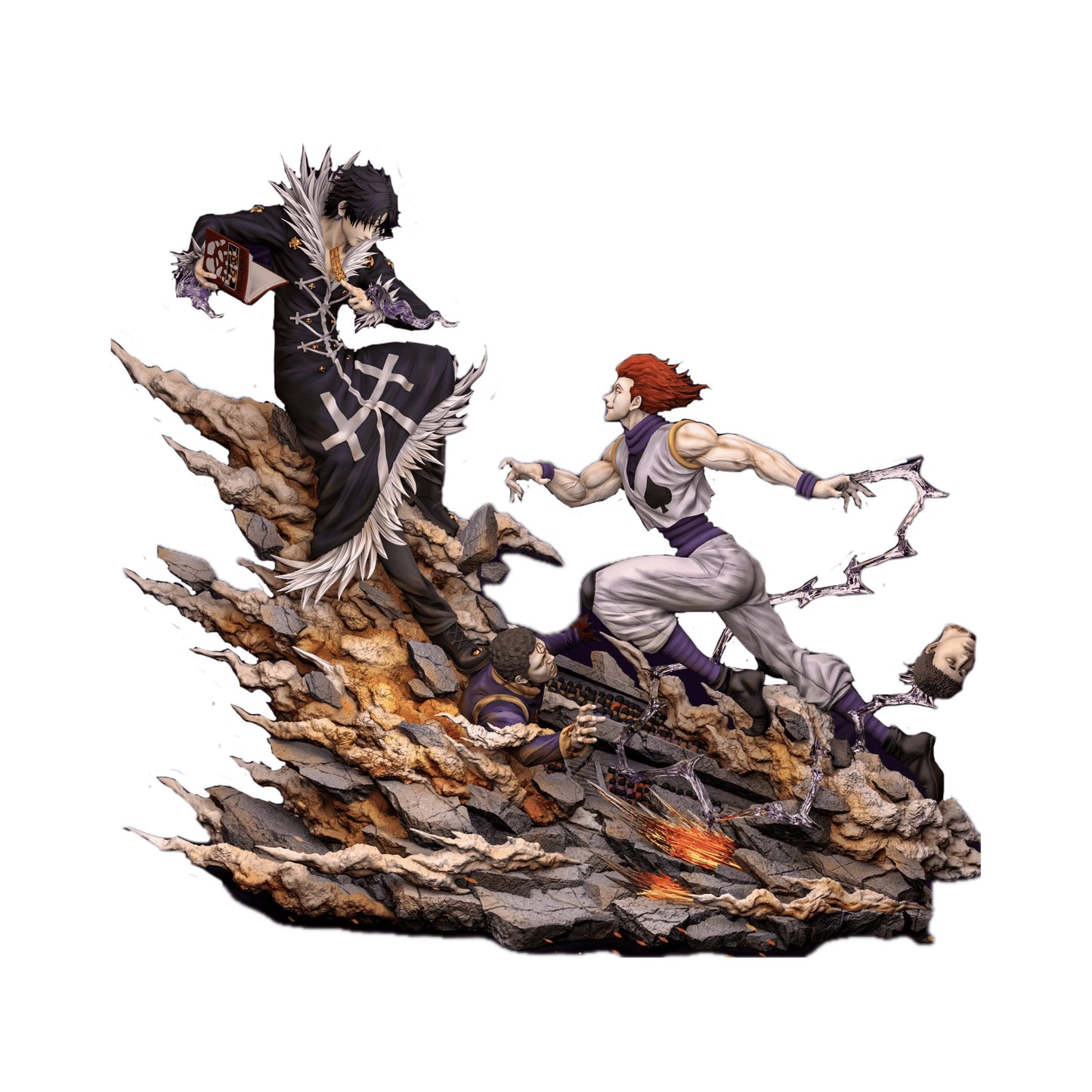 Figurine Hunter x Hunter - Chrollo vs Hisoka - Anime Town