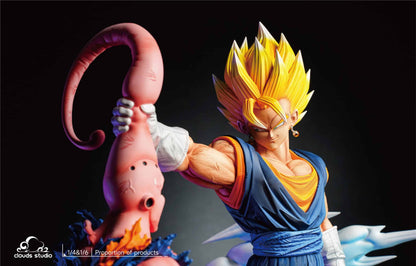 Figurine Dragon Ball - Vegetto Super Saiyan vs Buu