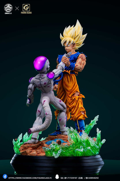 Figurine Dragon Ball - Son Goku vs Freezer