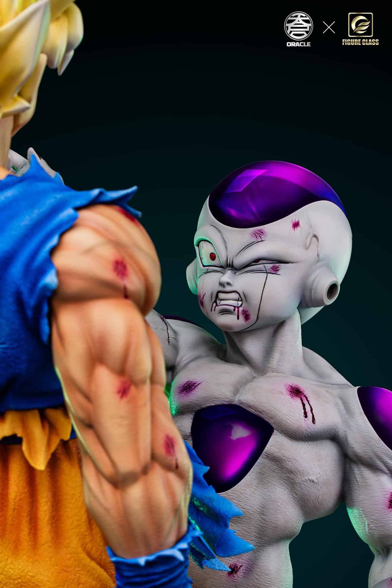 Figurine Dragon Ball - Son Goku vs Freezer