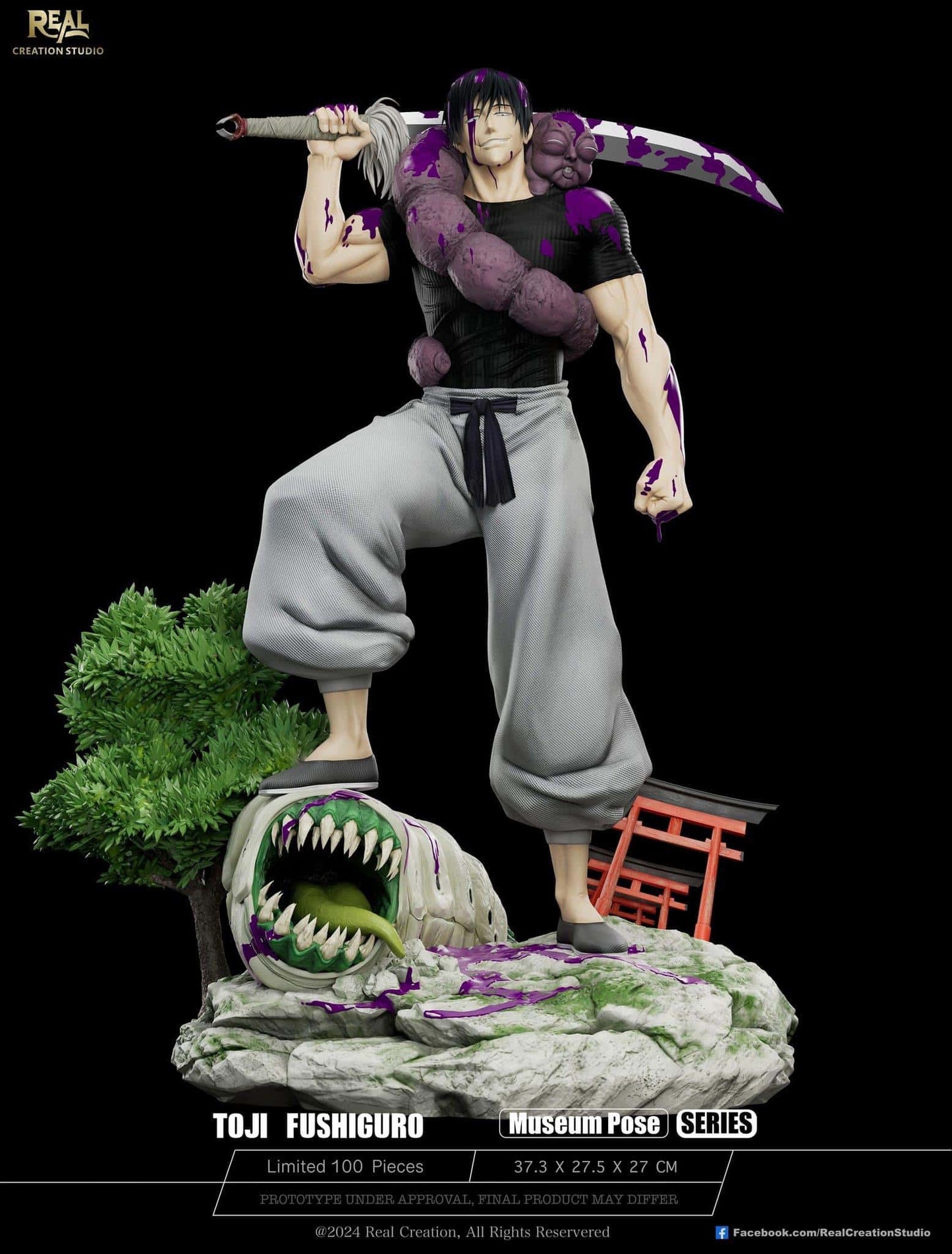 Figurine Jujutsu Kaisen - Fushiguro Toji Maîtrise des Armes - Anime Town