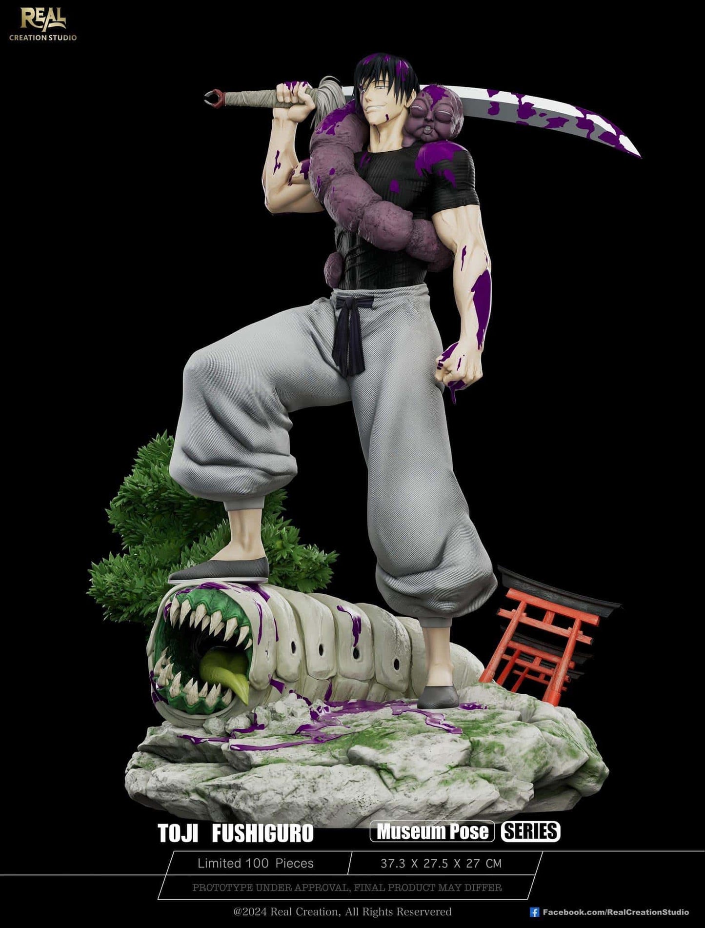 Figurine Jujutsu Kaisen - Fushiguro Toji Maîtrise des Armes - Anime Town