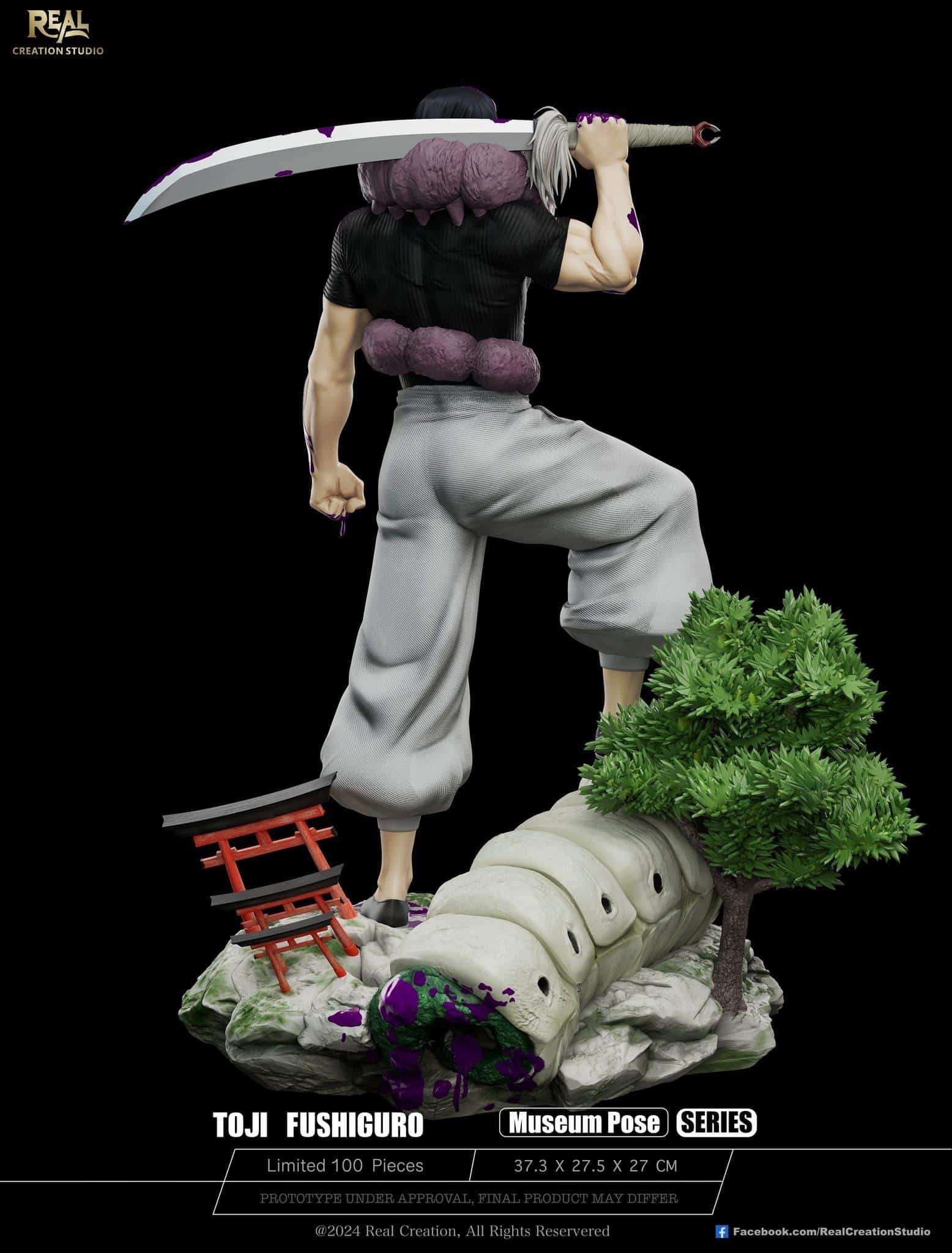 Figurine Jujutsu Kaisen - Fushiguro Toji Maîtrise des Armes - Anime Town