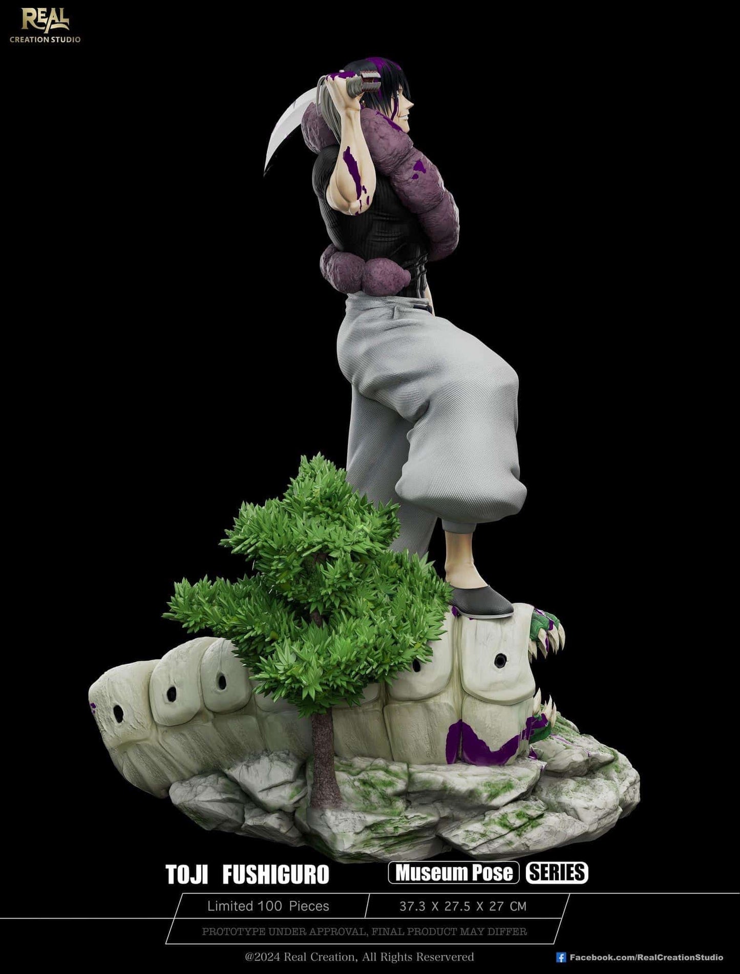 Figurine Jujutsu Kaisen - Fushiguro Toji Maîtrise des Armes - Anime Town