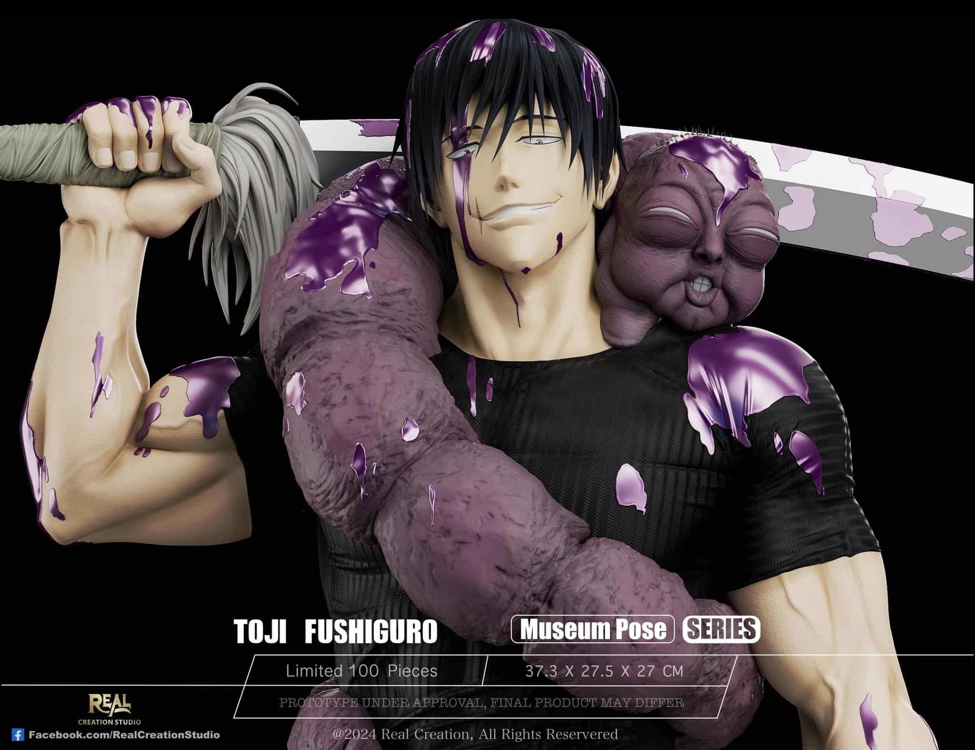 Figurine Jujutsu Kaisen - Fushiguro Toji Maîtrise des Armes - Anime Town