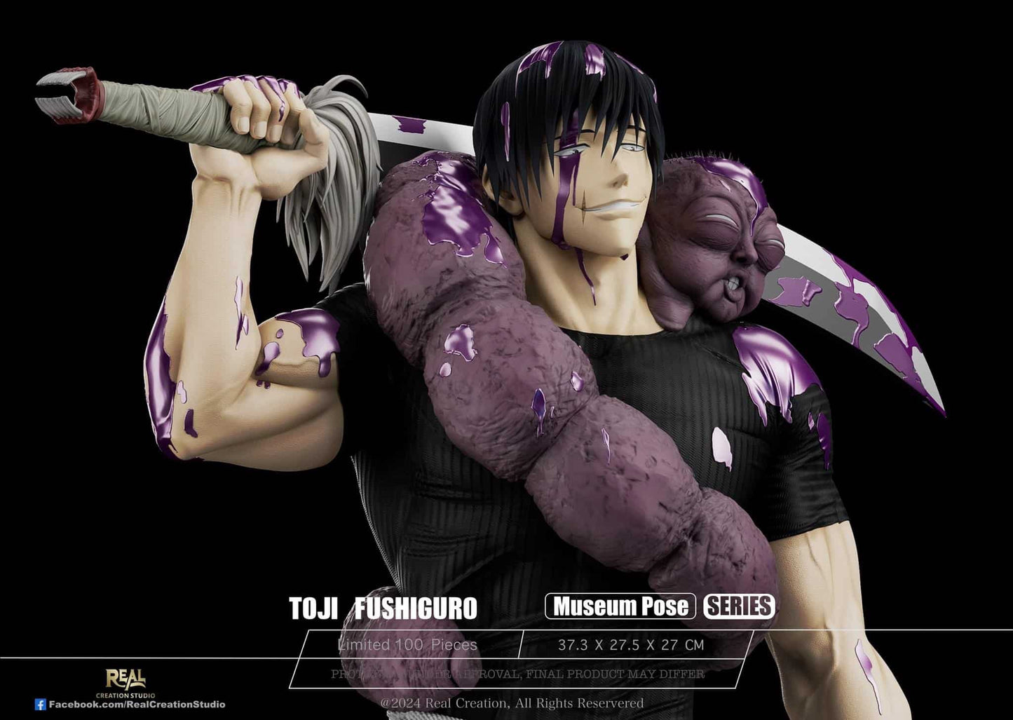 Figurine Jujutsu Kaisen - Fushiguro Toji Maîtrise des Armes - Anime Town