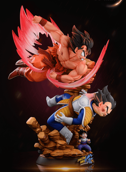 Figurine Dragon Ball - Son Goku vs Vegeta - Anime Town