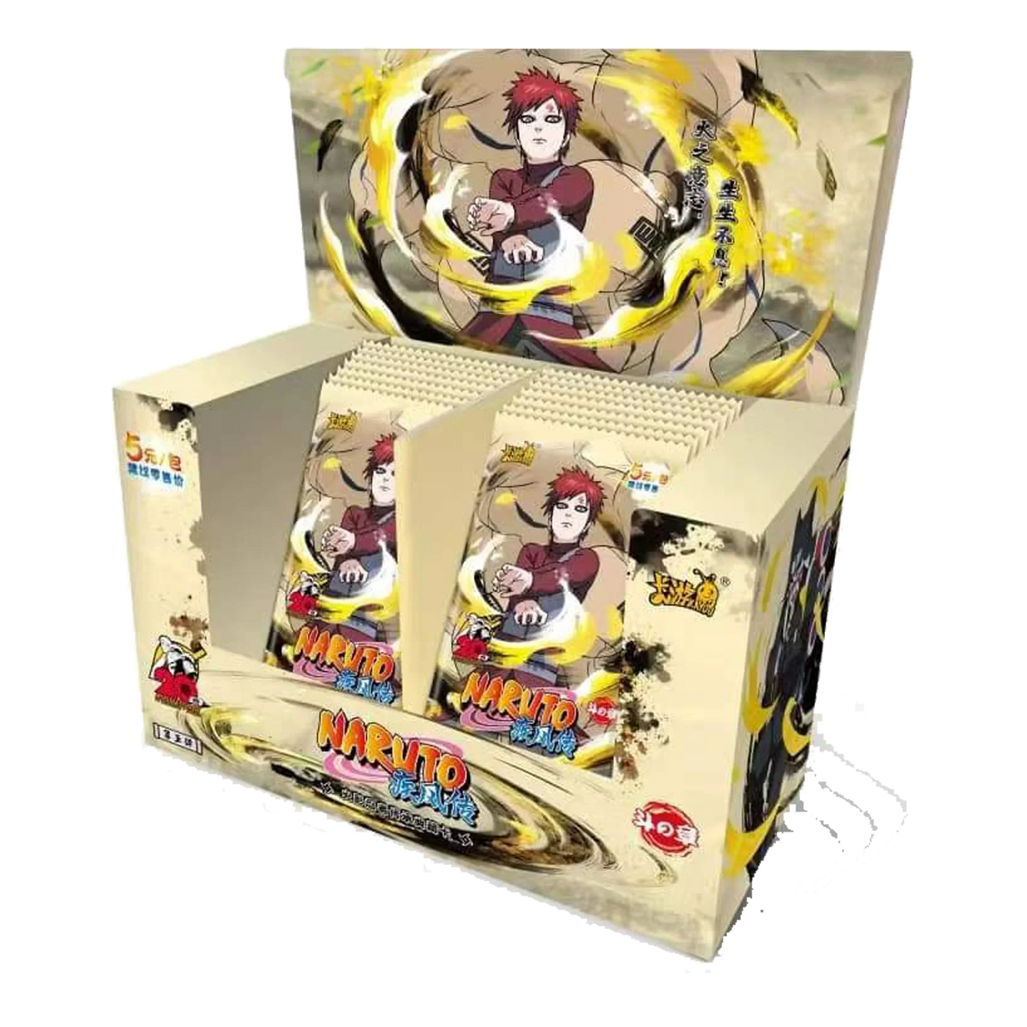 Jeu de cartes Naruto - Boite de 20 Boosters Naruto Kayou – Wave 5 Tiers 3