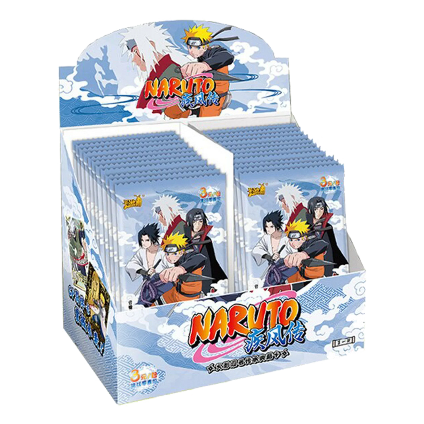 Jeu de cartes Naruto - Boite de 50 Boosters Naruto Kayou – Wave 1 Tiers 2.5