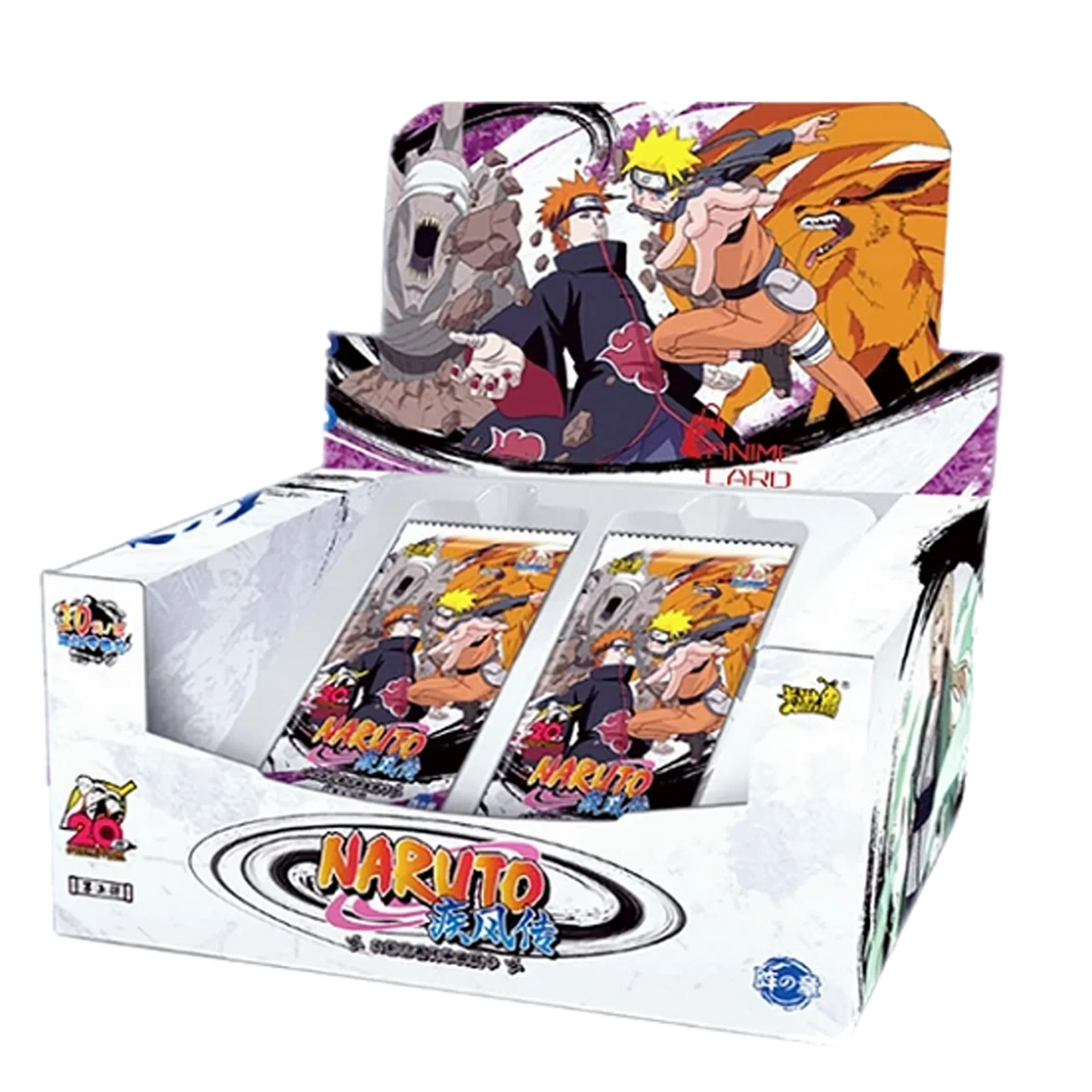 Jeu de cartes Naruto - Boite de 18 Boosters Naruto Kayou – Wave 5 Tiers 4