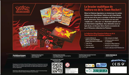 Jeu de cartes Pokémon - Collection Ultra-Premium Sulfura de la Team Rocket [FR]