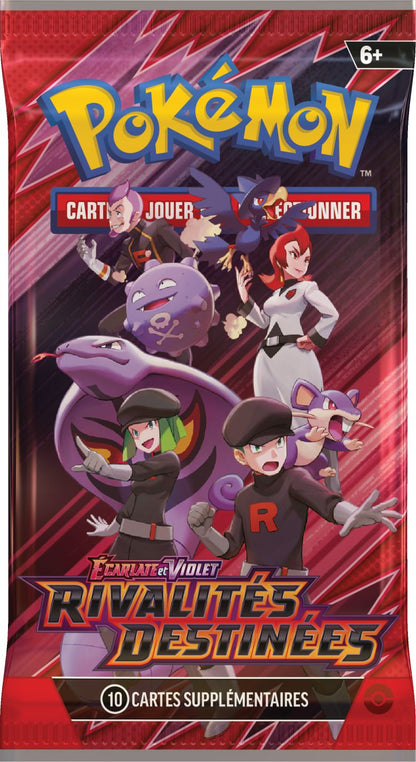 Jeu de cartes Pokémon - Booster Extension Écarlate et Violet – Rivalités Destinées – FR