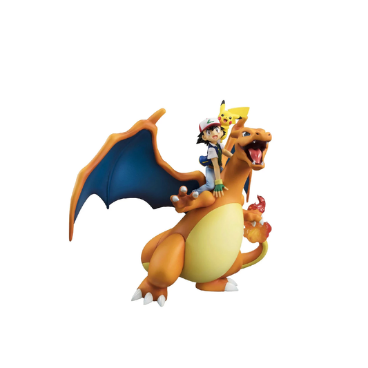 Figurine Pokémon - Dracaufeu & Sacha - Anime Town