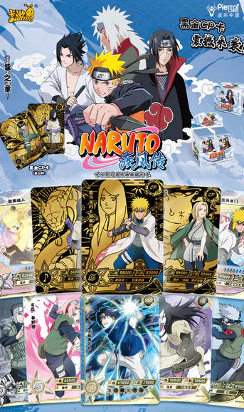 Jeu de cartes Naruto - Boite de 50 Boosters Naruto Kayou – Wave 1 Tiers 2.5