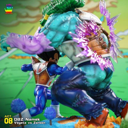 Figurine Dragon Ball - Vegeta vs Zabon - Anime Town