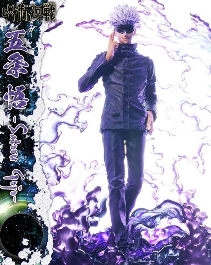 Figurine Jujutsu Kaisen - Satoru Gojo sort Originel, Bleu - Anime Town