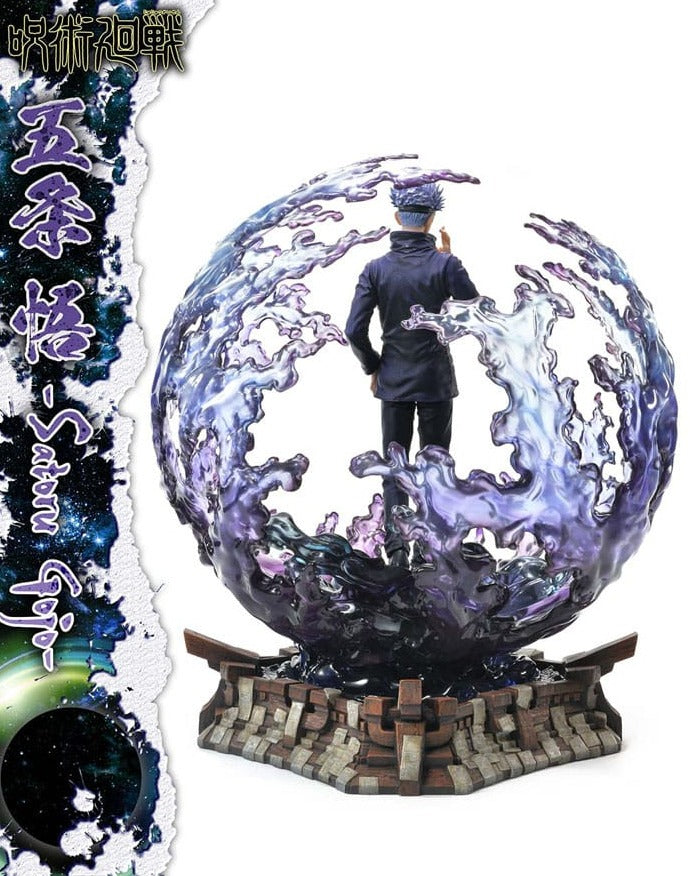 Figurine Jujutsu Kaisen - Satoru Gojo sort Originel, Bleu - Anime Town