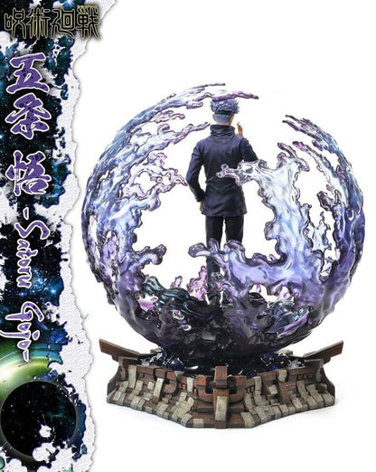 Figurine Jujutsu Kaisen - Satoru Gojo sort Originel, Bleu - Anime Town